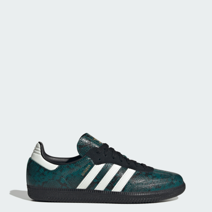 adidas SAMBA OG SHOES - Rich Green / Off White / Core Black - View 1