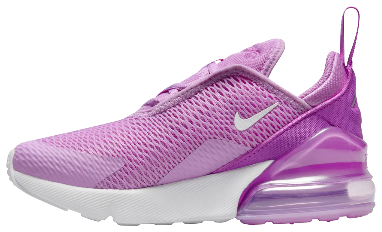 Nike Air Max 270 童款 - Rush Fuchsia/White - Image 2