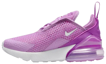 Nike Air Max 270 童款 - Rush Fuchsia/White - Image 2