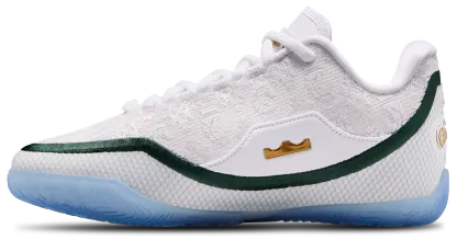 Nike LeBron XXIII 童款 - White/Stadium Green/Smoke Grey - Image 2