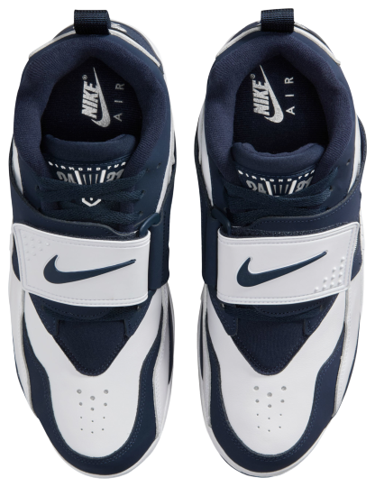 Nike Nike Air Diamond Turf - White/College Navy/Metallic Silver - Image 4