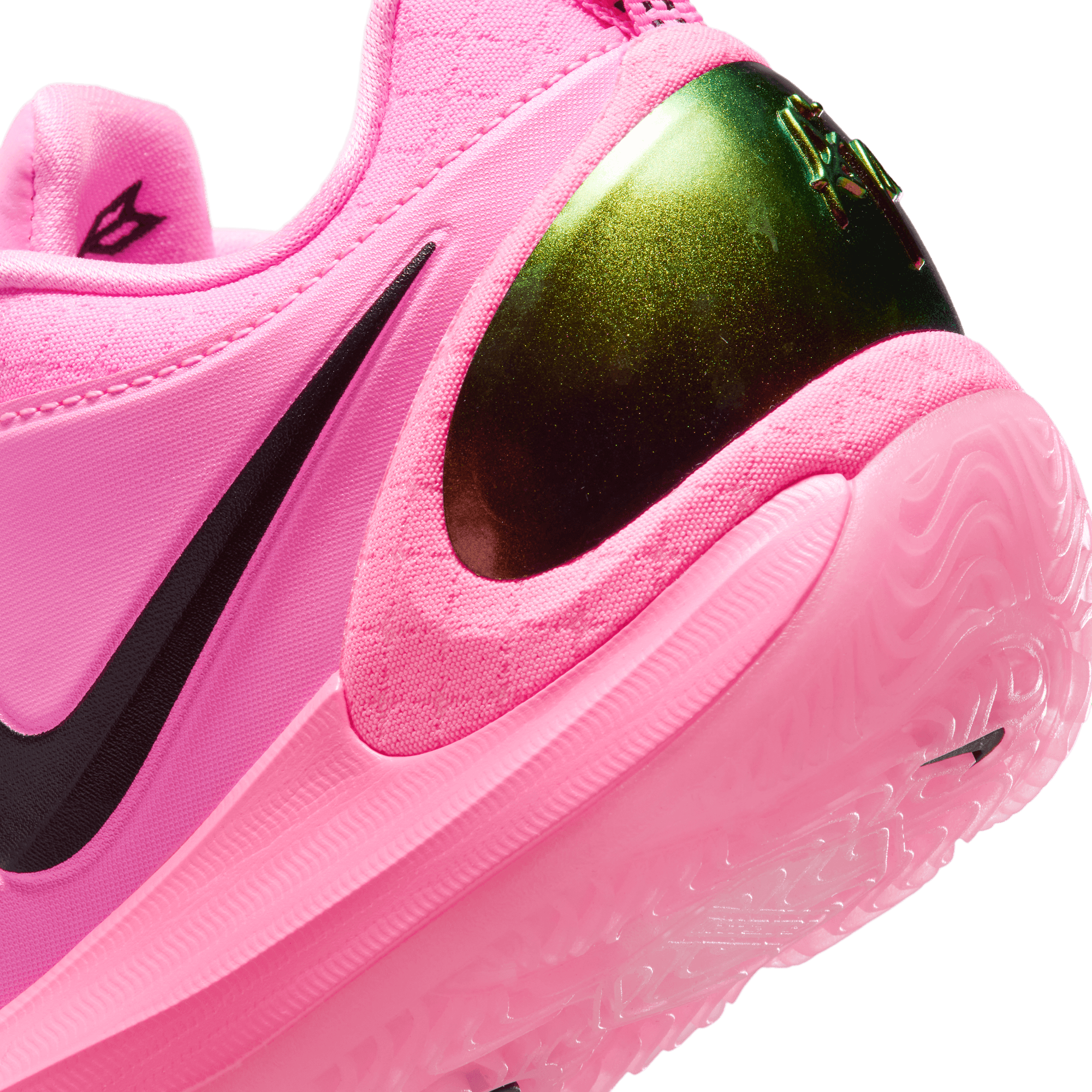 Nike A'ja Two 童款 - Black/Pink/A Pink - Image 8