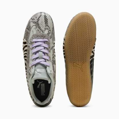 Speedcat Mixed Feel Women's Sneakers - PUMA Black-Cashew Brown-Light Lavender - 6
