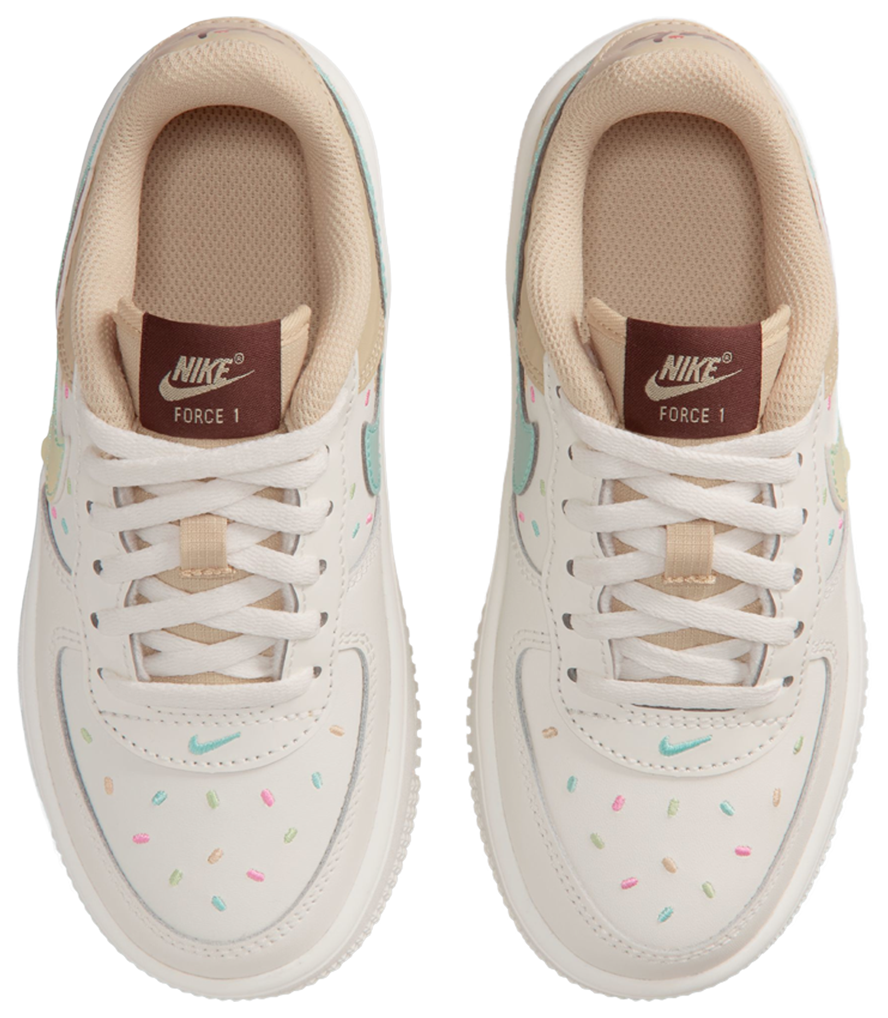 Nike Air Force 1 Low 童款 - Multi/White - Image 4