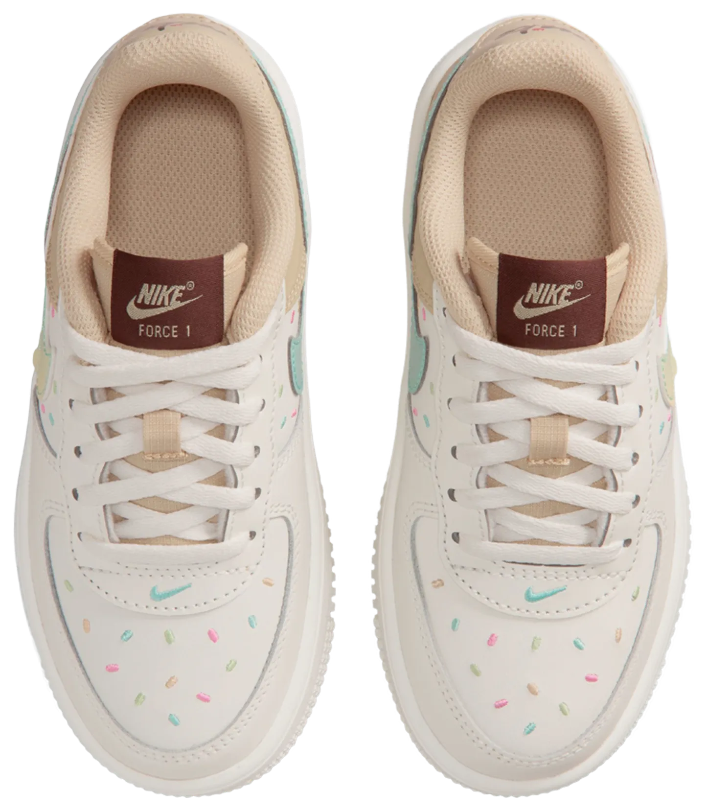 Nike Air Force 1 Low 童款 - Multi/White - Image 4