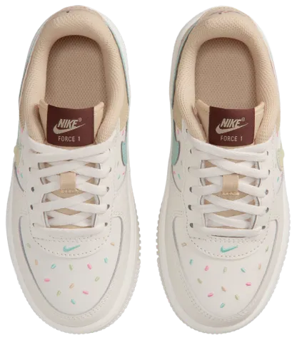 Nike Air Force 1 Low 童款 - Multi/White - Image 4