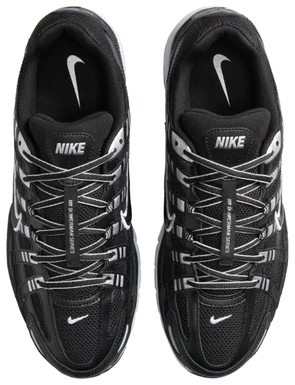 Nike P-6000 - White/Black/Mtlc Silver - Image 4