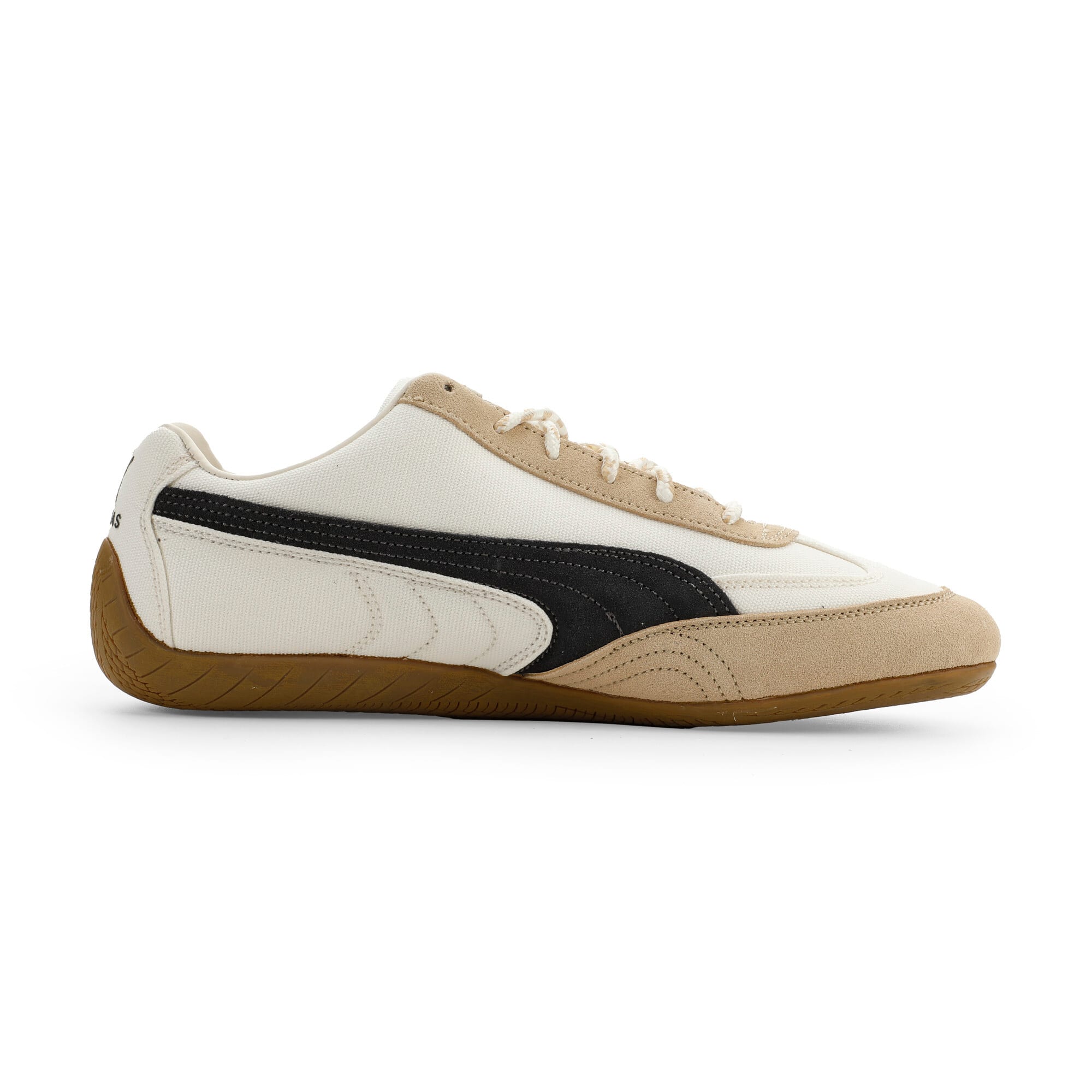 PUMA x NAHMIAS Speedcat Sneakers - Warm White-Sand Dune-Flat Dark Gray - 7