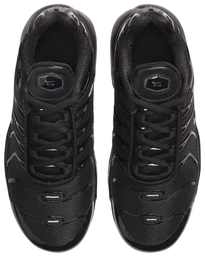 Nike Air Max Plus 童款 - Black/Black/Black - Image 4