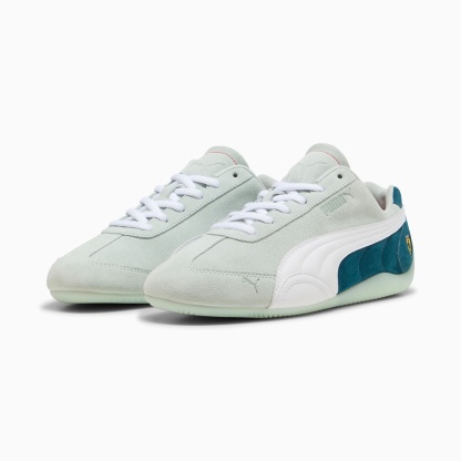 Scuderia Ferrari Speedcat Sneakers - Créme De Mint-PUMA White-Midnight Petrol - 2