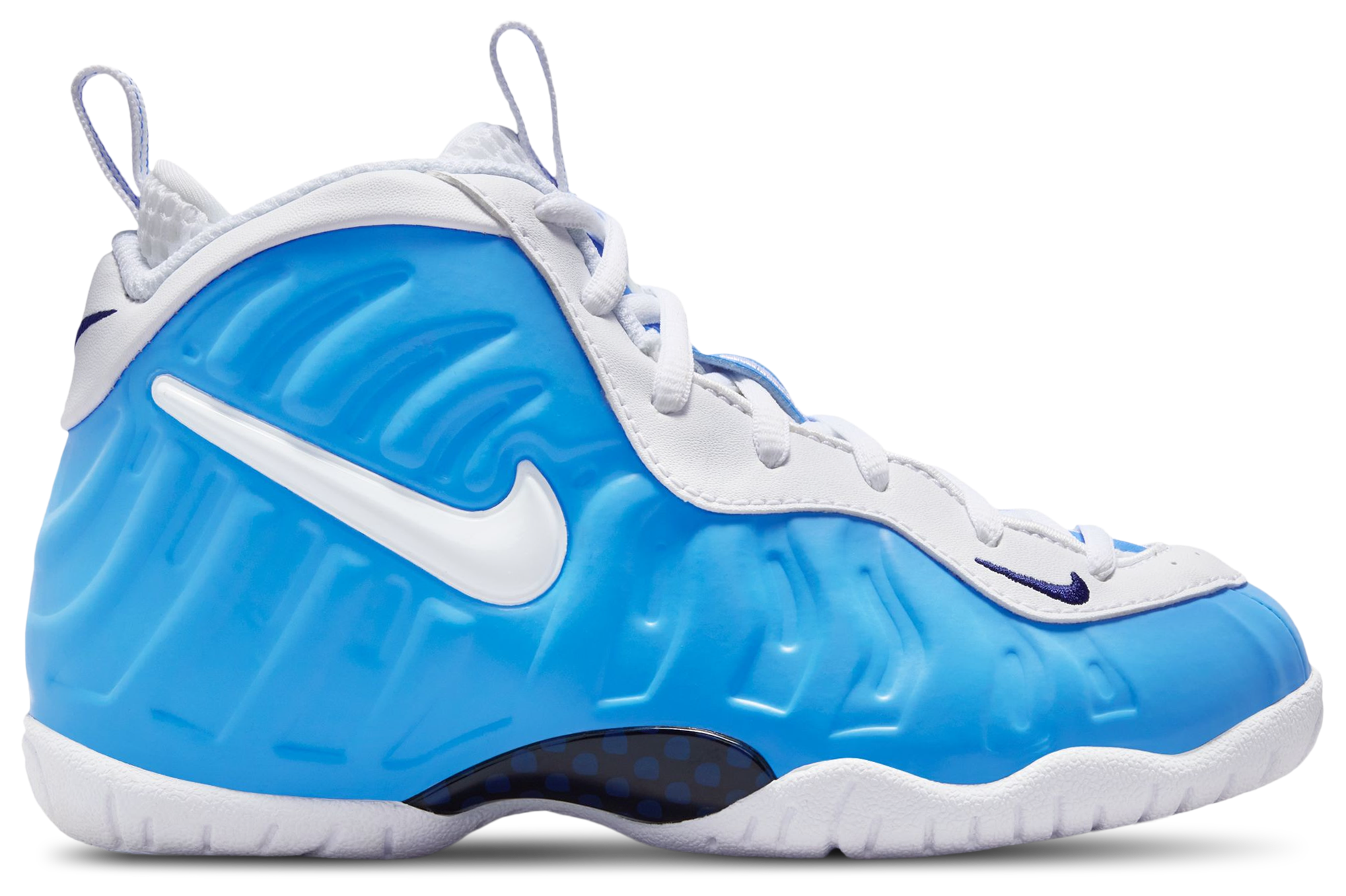 Nike Little Posite Pro 童款 - University Blue/White/Midnight Navy - Image 1