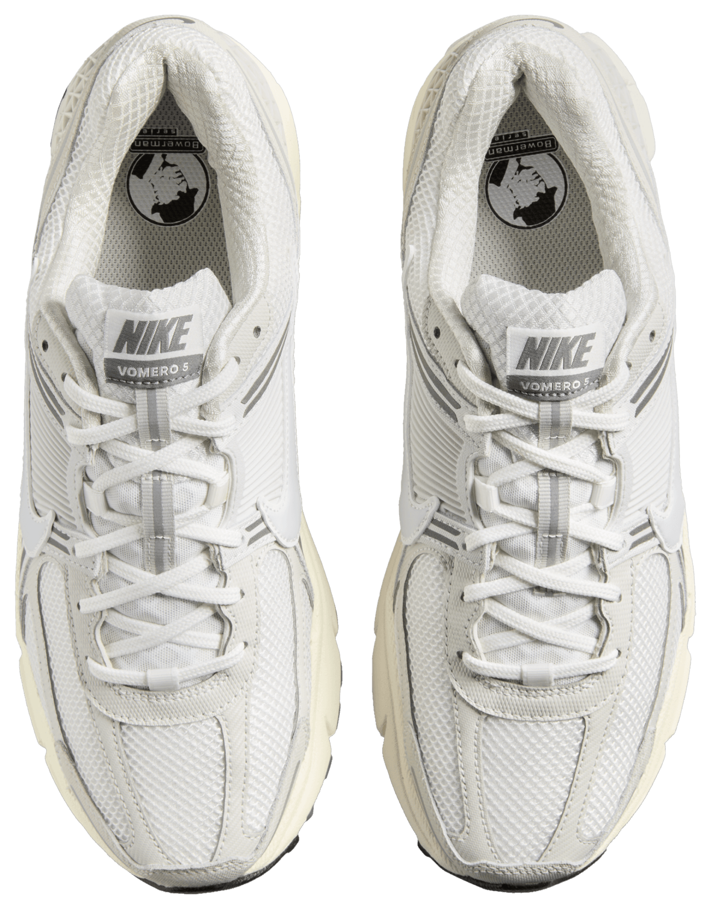 Nike Vomero 5 - Grey/Grey/Beige - Image 4