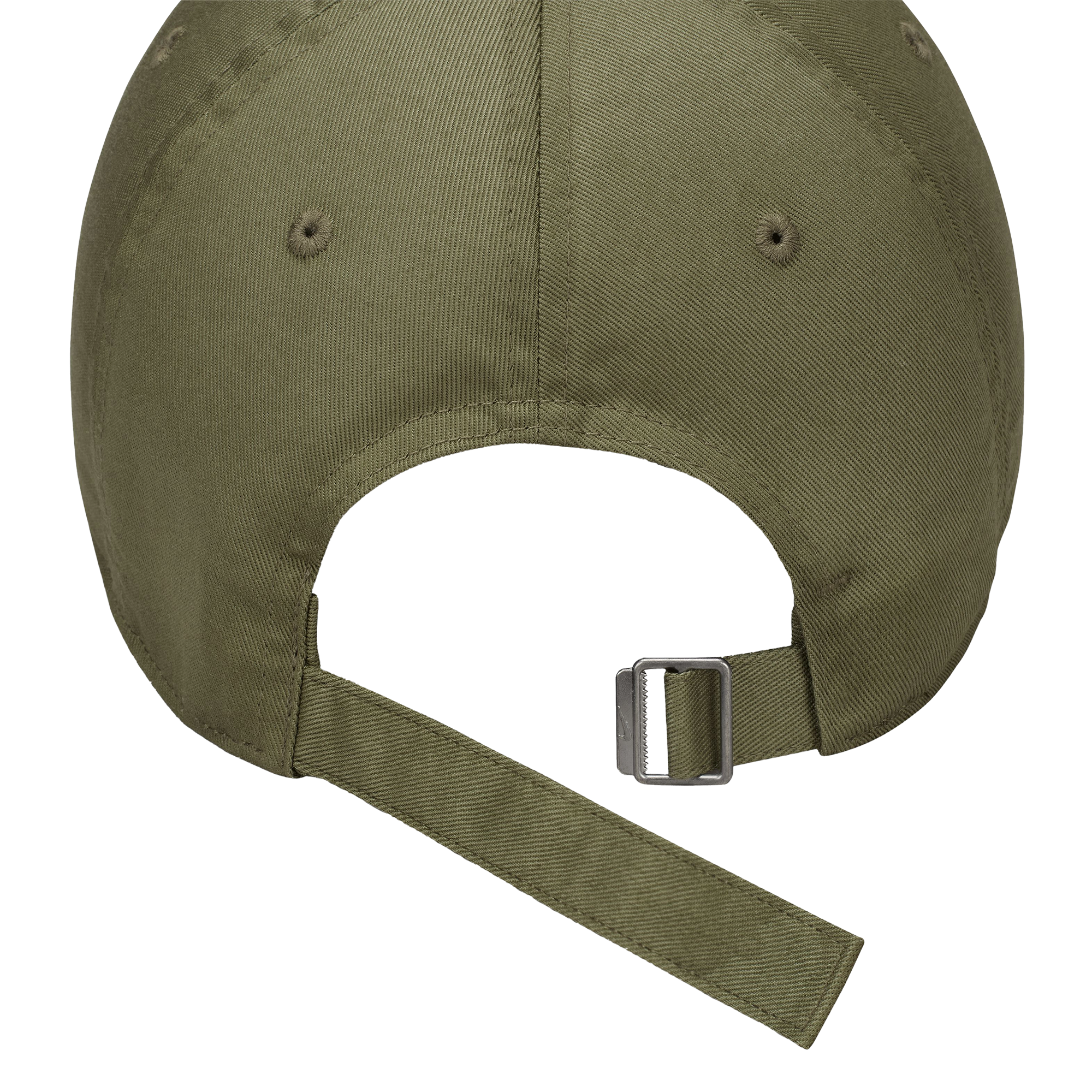 Nike Club Denim Cap - Medium Olive/White - Image 5