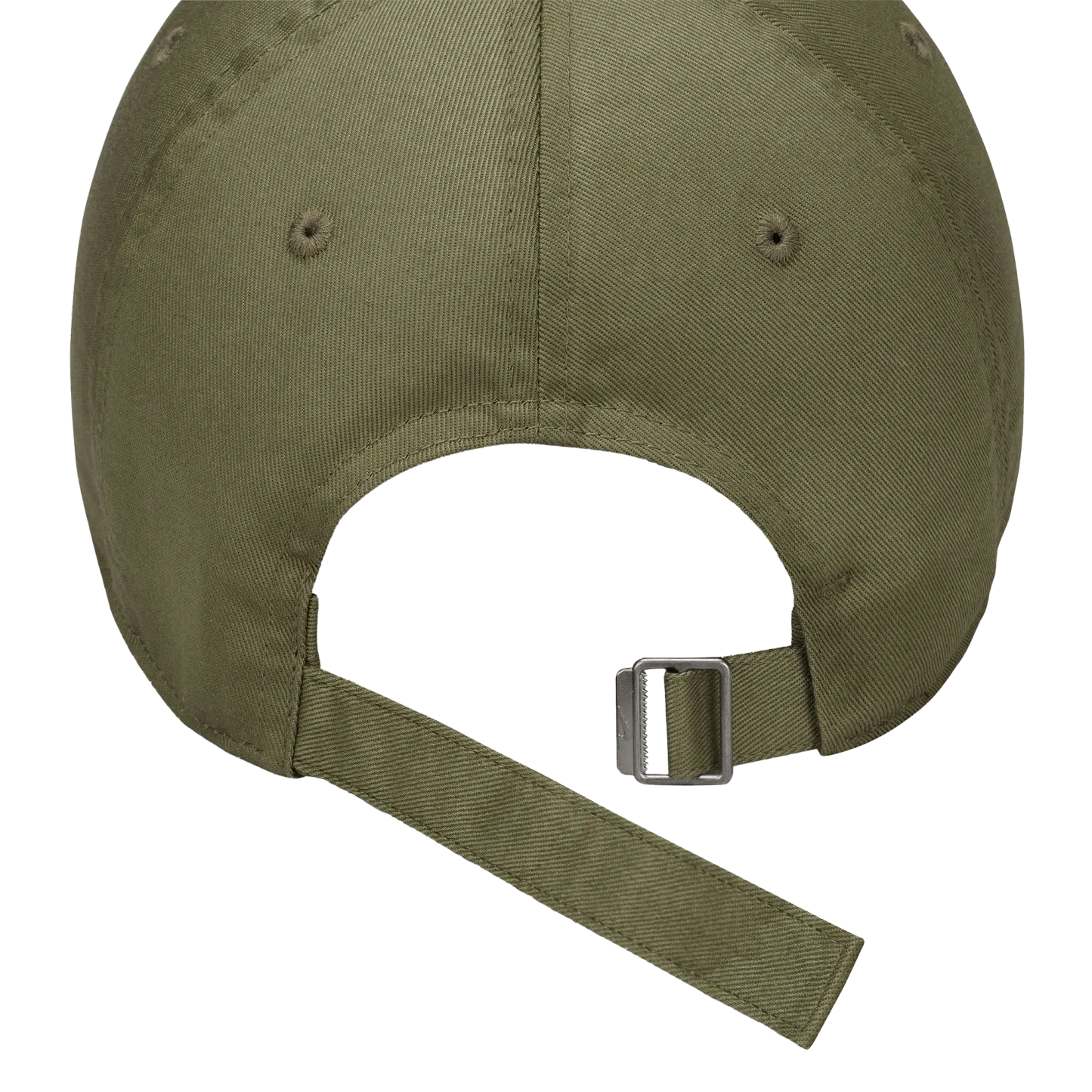 Nike Club Denim Cap - Medium Olive/White - Image 5