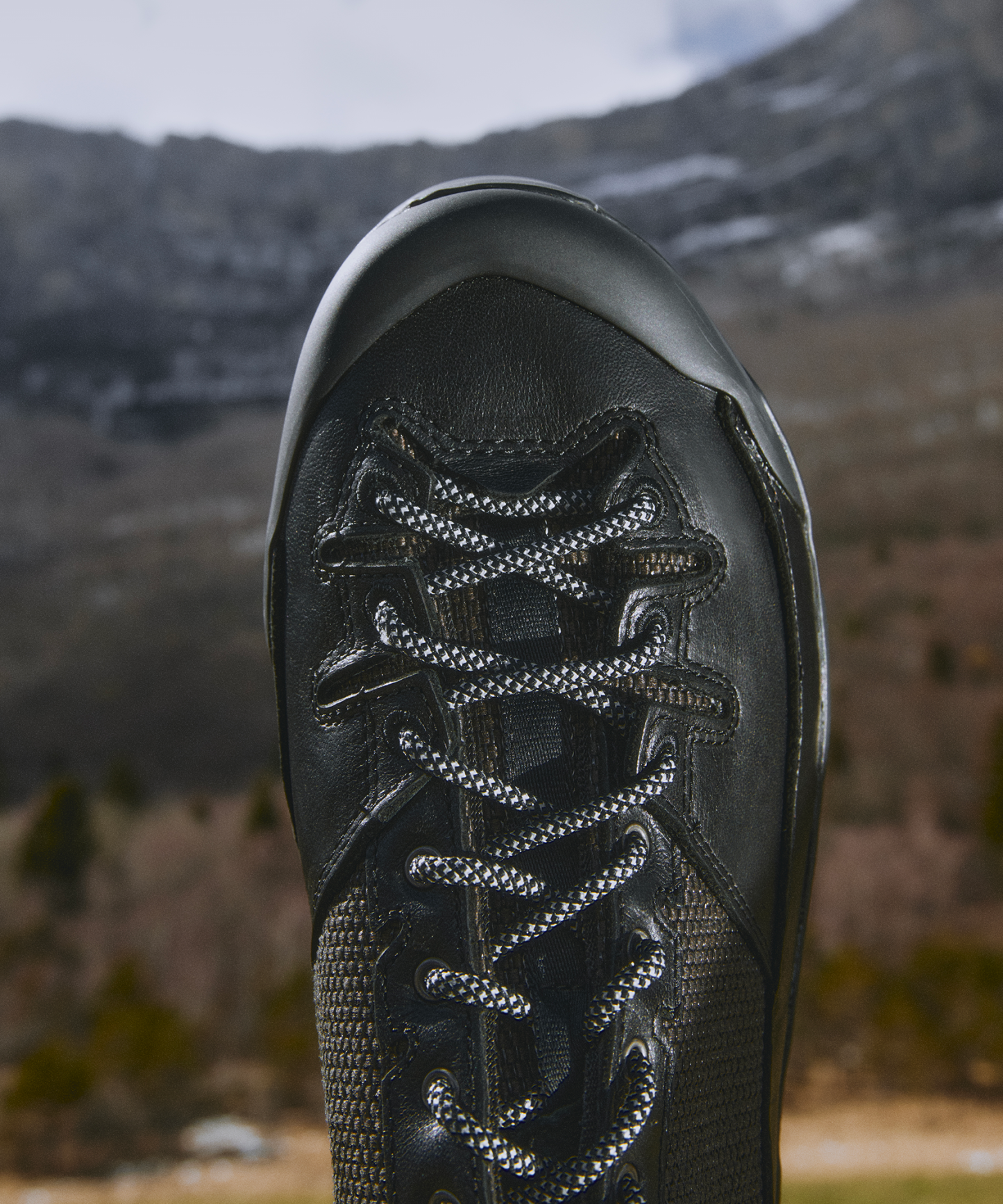 Salomon X-ALP ALPINE ECHOES - Black / Earth Brown / Vanilla Ice - View 3