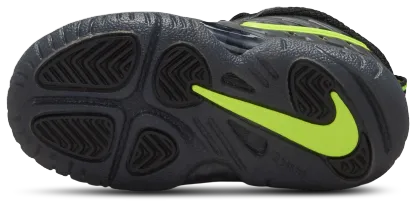 Nike Little Posite Pro 童款 - Voltage Yellow/Black - Image 5