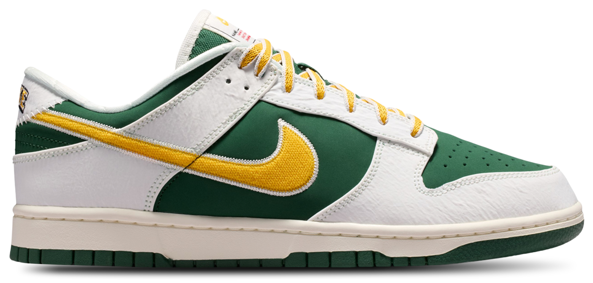 Nike Dunk Low - Sail/Yellow - Image 1