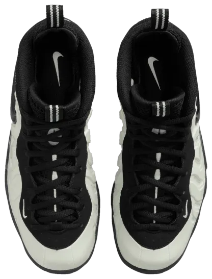 Nike Little Posite Pro 童款 - Black/White/Summit White - Image 4