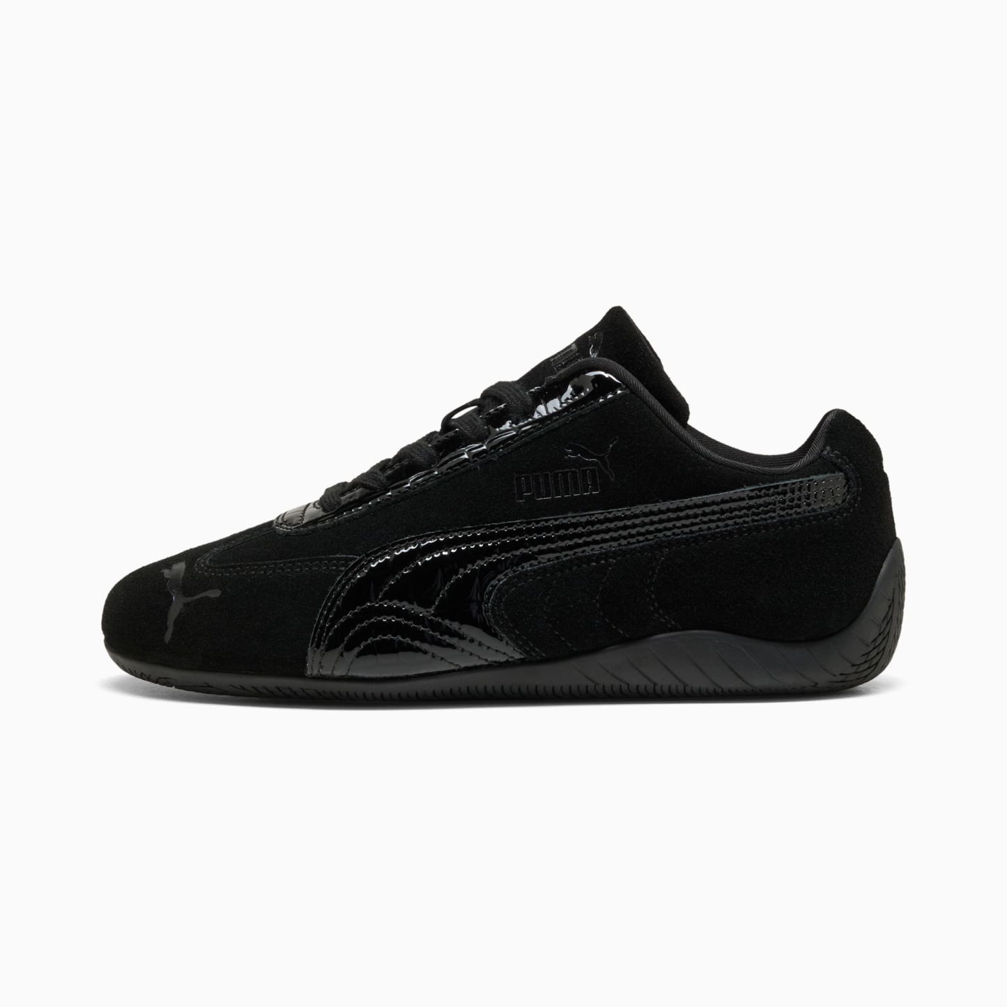 Speedcat Croco Texture Women's Sneakers - PUMA Black - 1