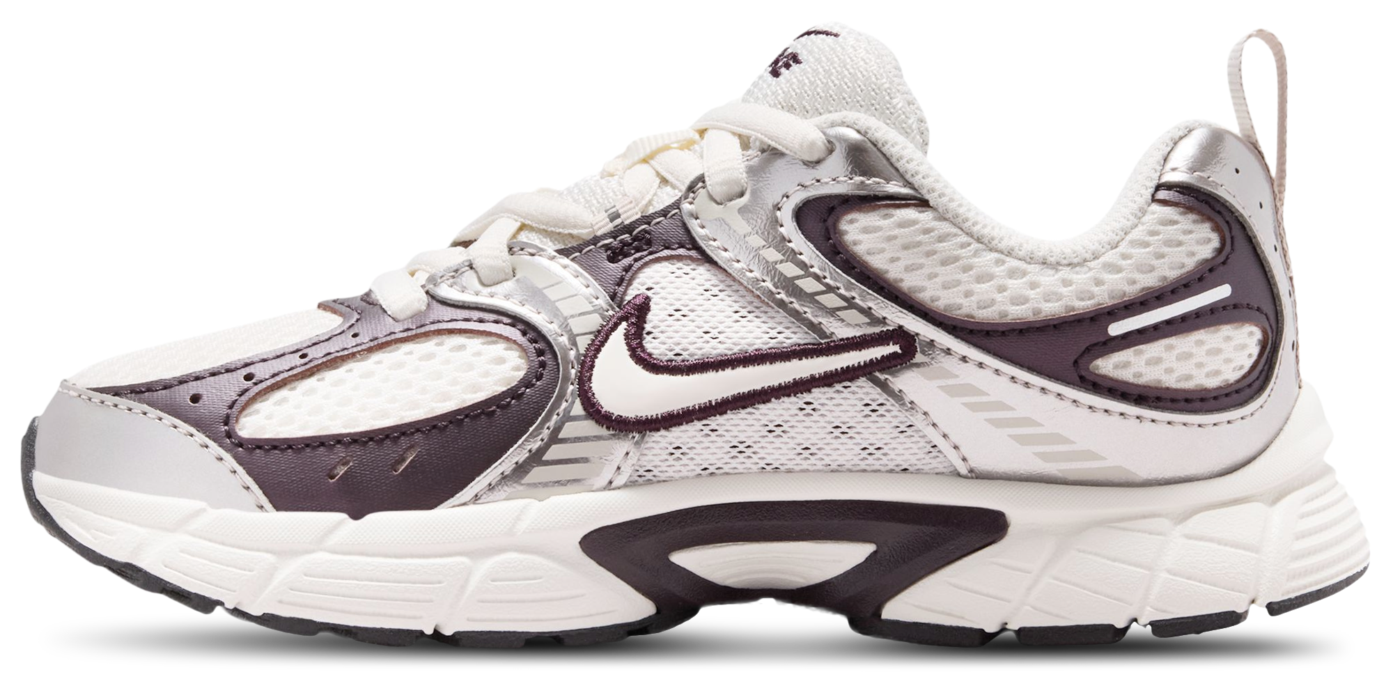 Nike V5 RNR 童款 - White/Silver - Image 2
