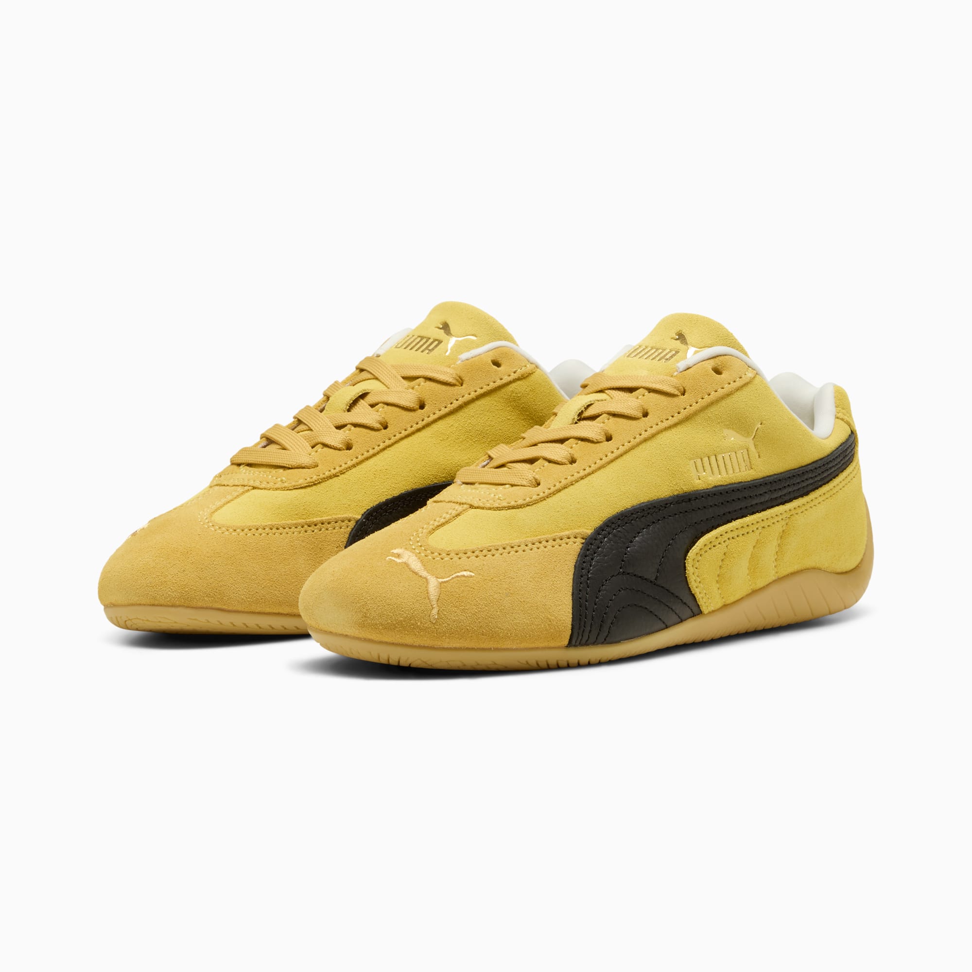 Speedcat Women's Sneakers - Sunny Yellow-PUMA Black - 2