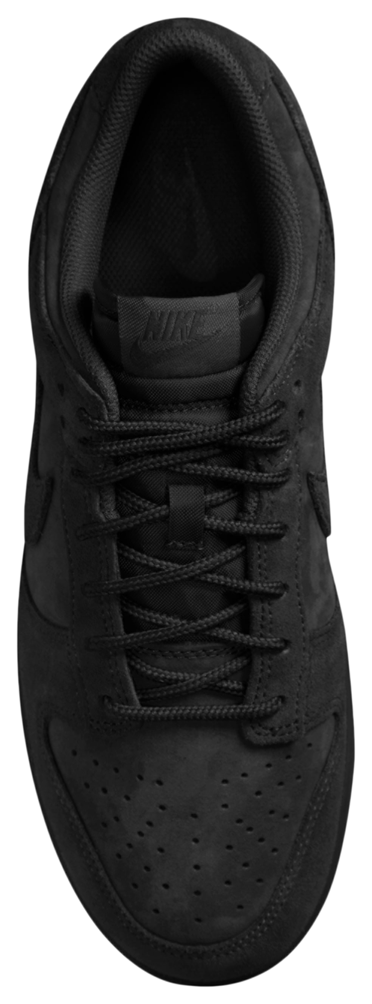 Nike Dunk Low Retro Se Nubuck - Black/Black/Black - Image 3