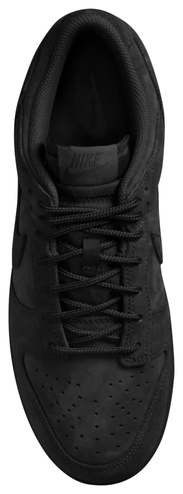 Nike Dunk Low Retro Se Nubuck - Black/Black/Black - Image 3