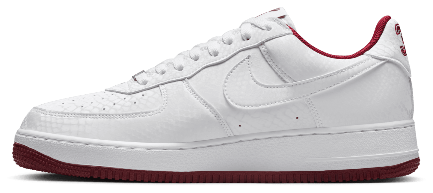 Nike Kobe Air Force 1 Low - Team Red/White - Image 2