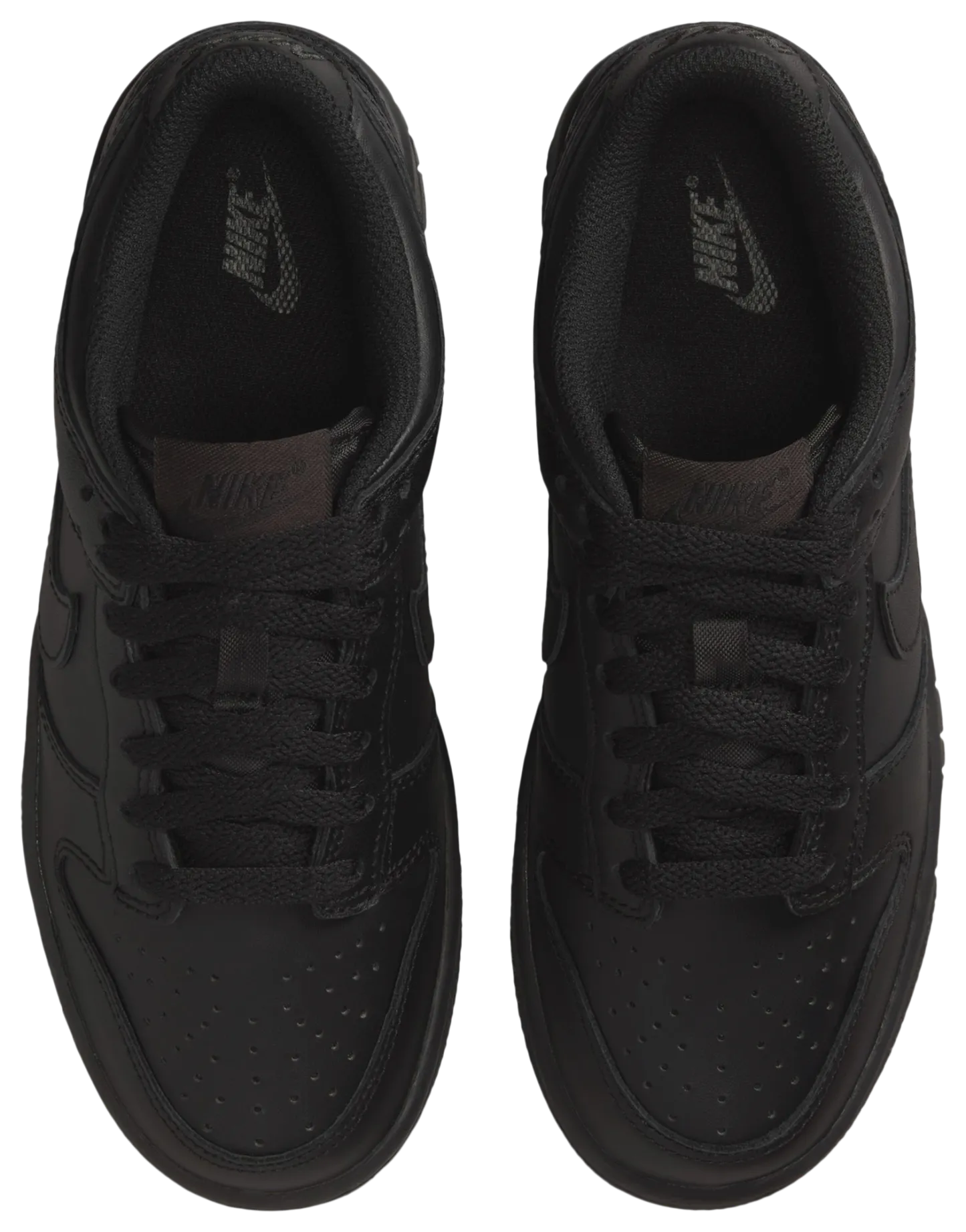 Nike Dunk Low - Kids - Black/Black - Image 4