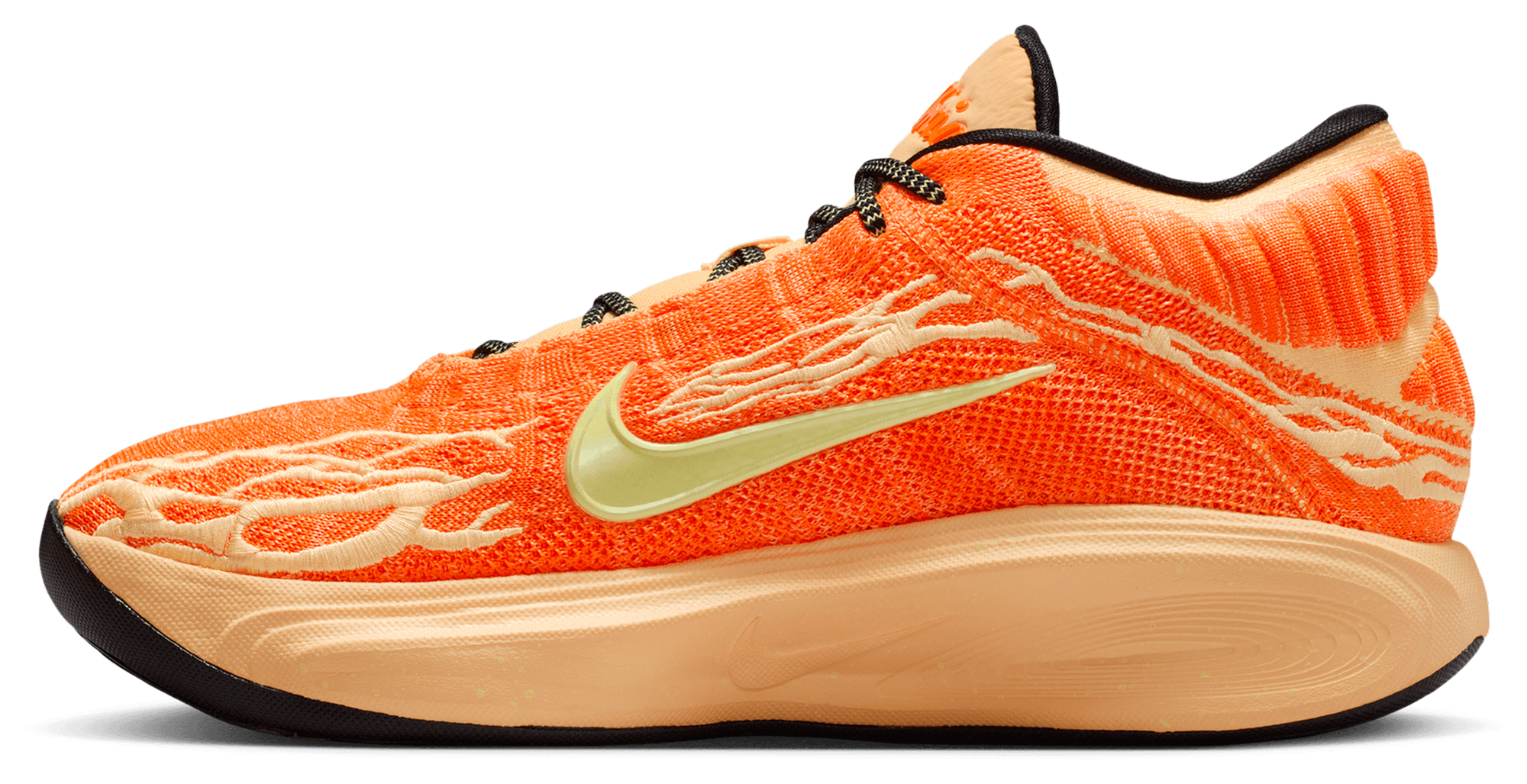 Nike G.T. Hustle 3 - Barely Volt/Melon Tint/Black - Image 2