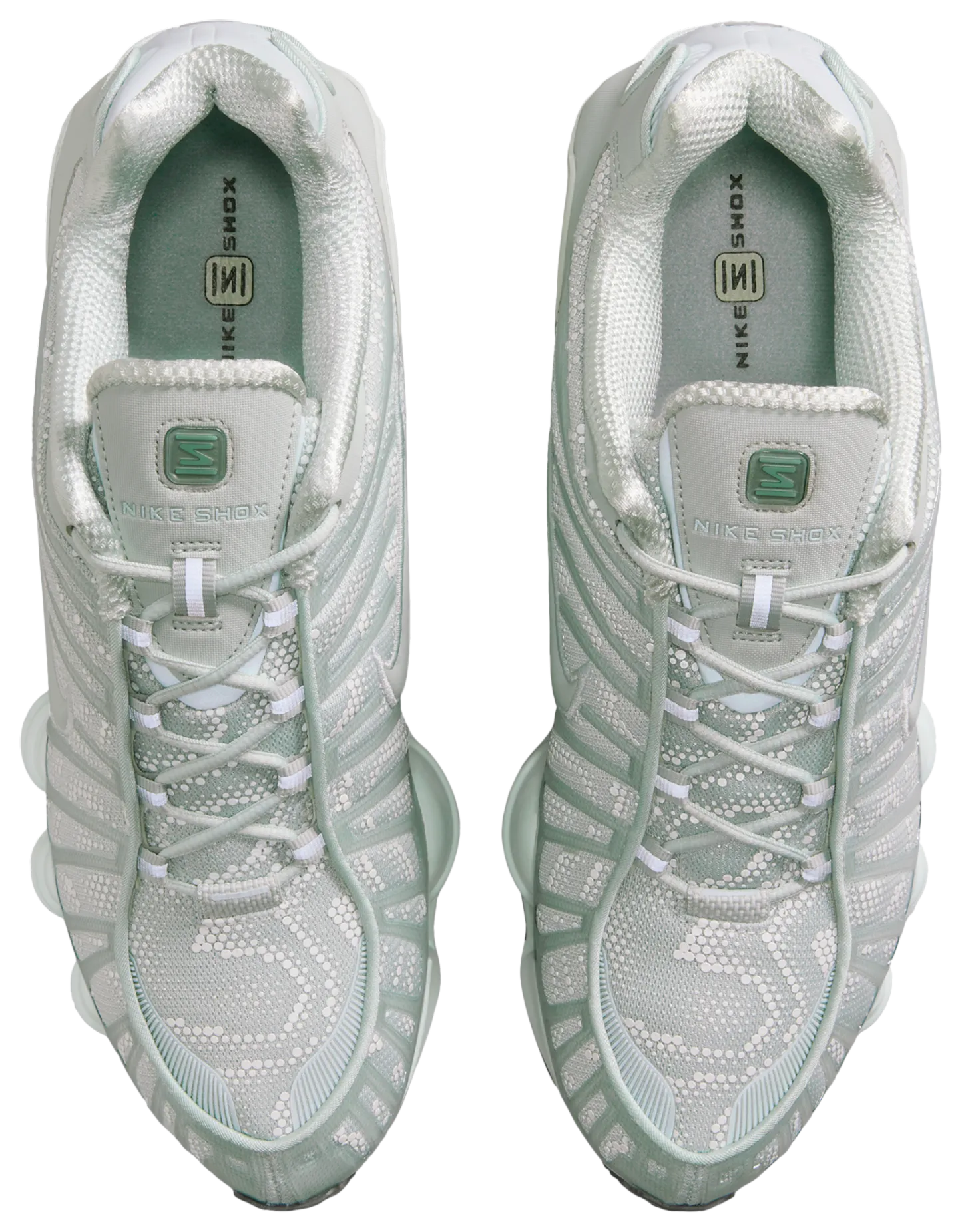 Nike Shox TL - News Print/Light Silver/Light Silver - Image 4