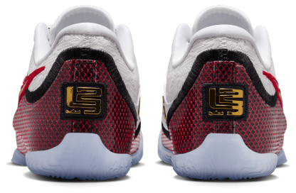 Nike LeBron XXIII 童款 - University Red/White/Metallic Gold - Image 3