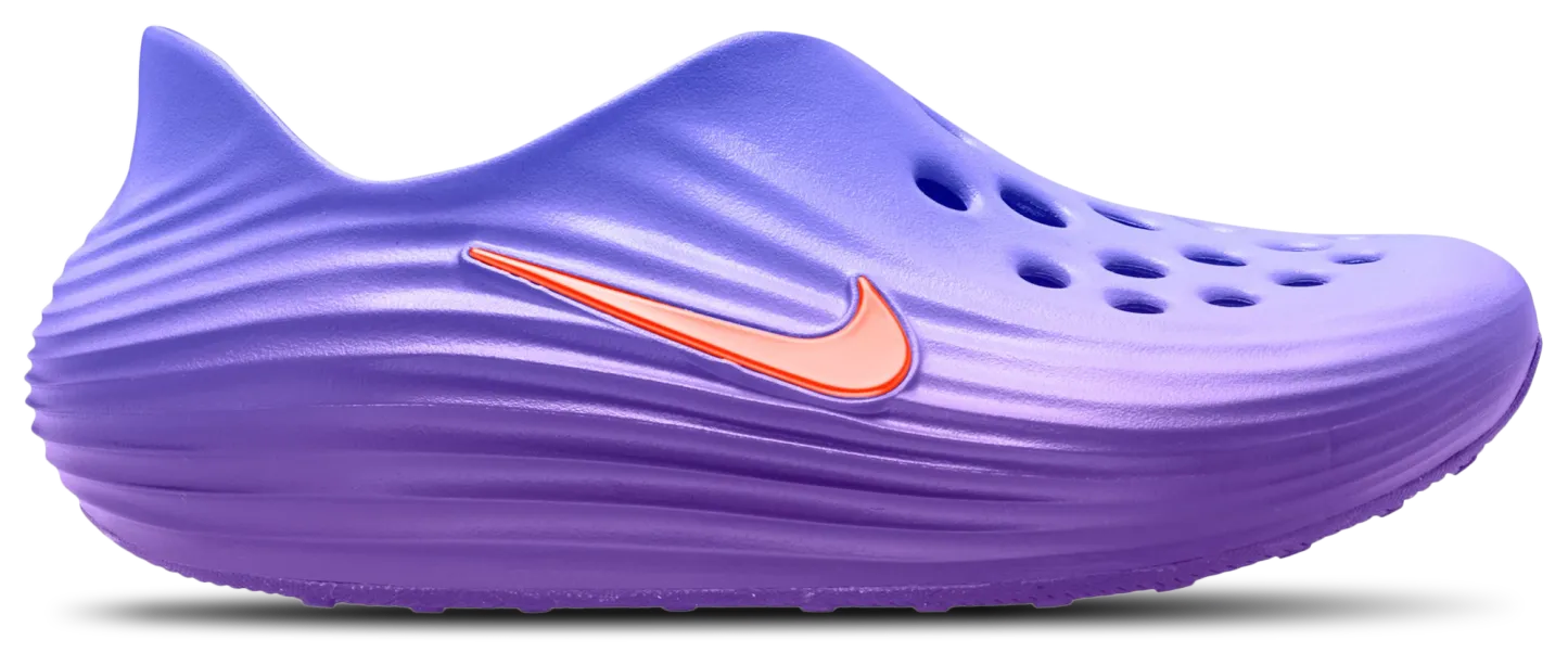 Nike Reactx ReJuven8 童款 - Med Blue/Turf Orange/Bright Violet - Image 1