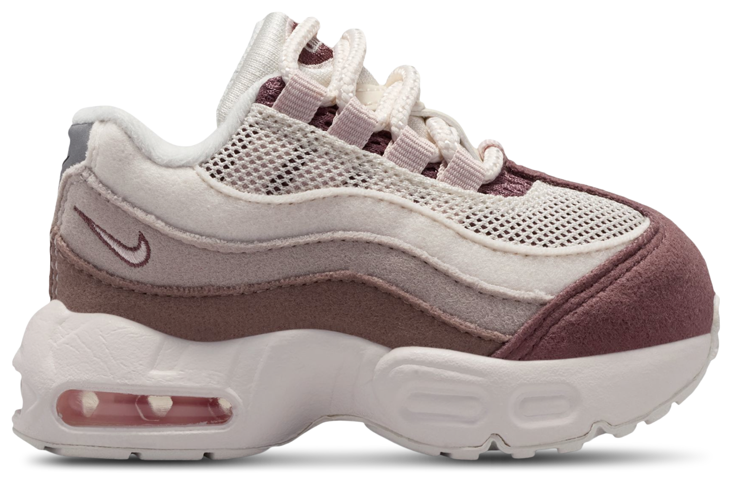 Nike Air Max 95 童款 - Phantom/Red Silt - Image 1