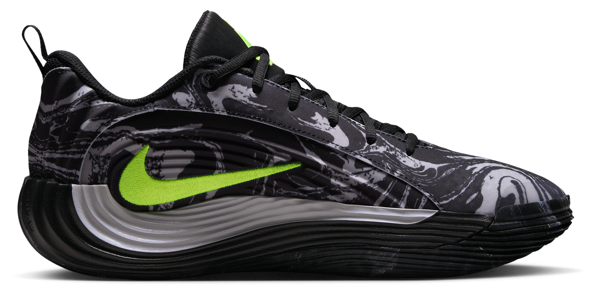 Nike Giannis Immortality 5 - Black/Volt/Light Smoke Grey - Image 1