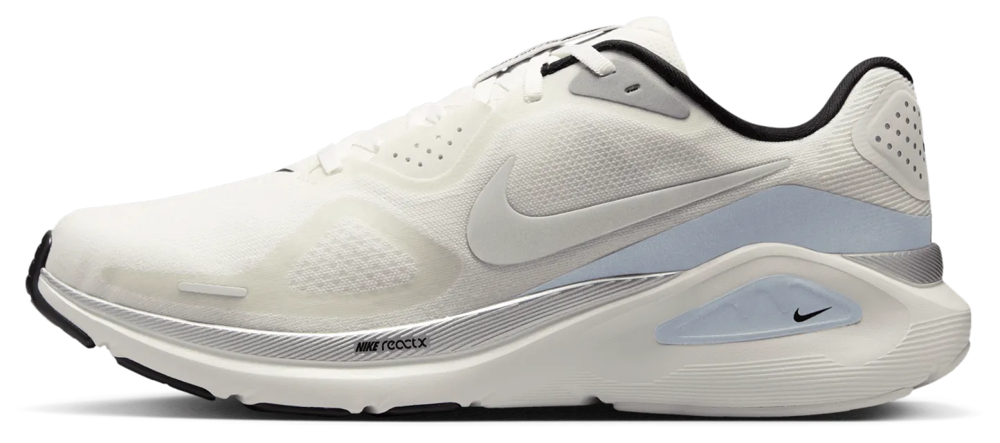 Nike Structure 26 - Summit White/Mtlc Silver/Black - Image 2