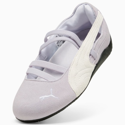 Speedcat Ballet Suede Big Kids' Sneakers - Lavender Pop-PUMA White - 6