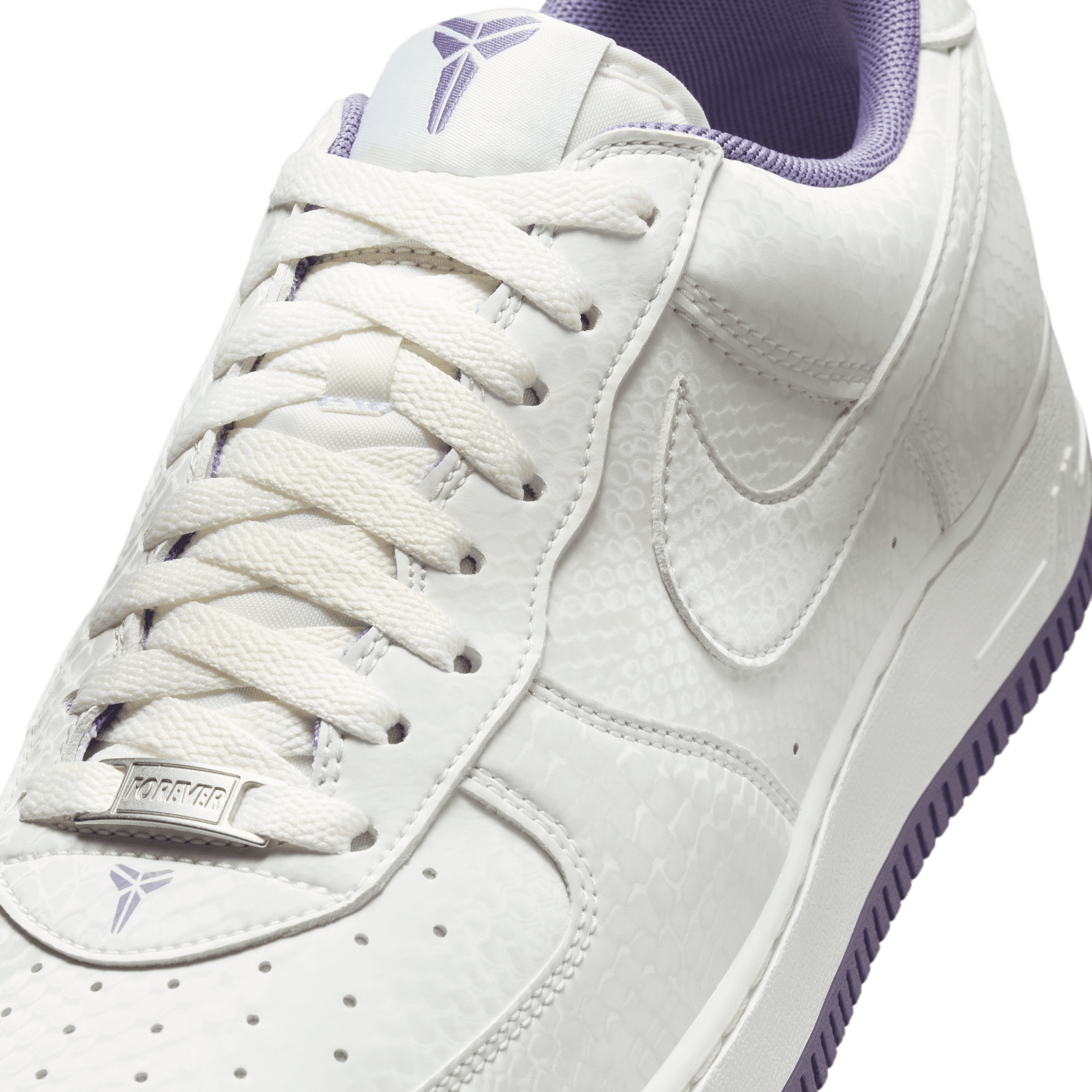 Nike Kobe Air Force 1 Low - Purple/Summit White - Image 7