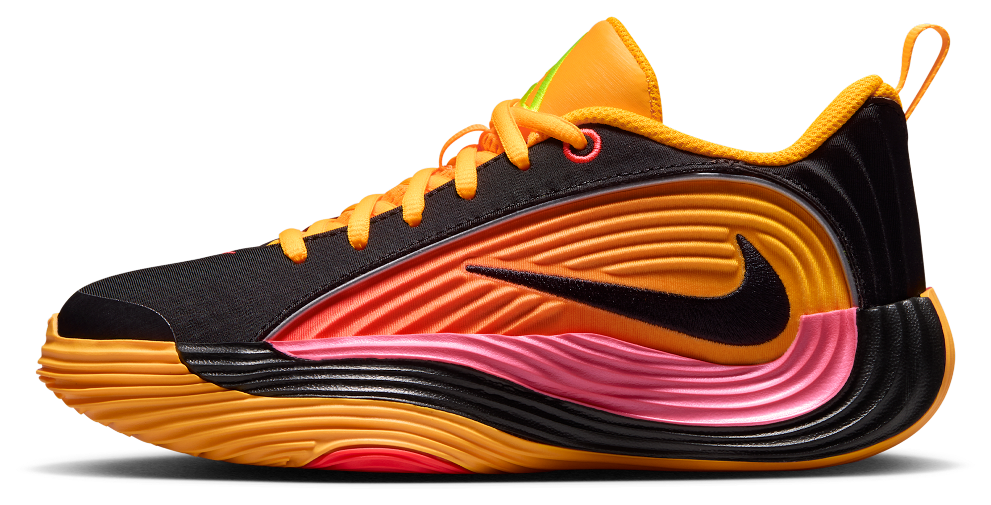 Nike Giannis Immortality 5 童款 - Laser Crimson/Metallic Silver/Laser Orange - Image 2