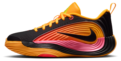 Nike Giannis Immortality 5 童款 - Laser Crimson/Metallic Silver/Laser Orange - Image 2
