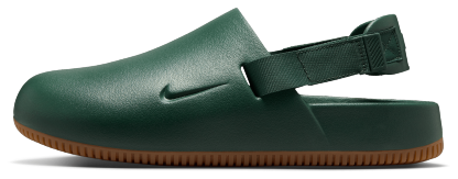 Nike Calm Mules - Fir/Fir/Gum Med Brown - Image 2