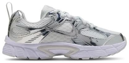 Nike V5 RNR Shine 童款 - White/Silver/Grey - Image 1