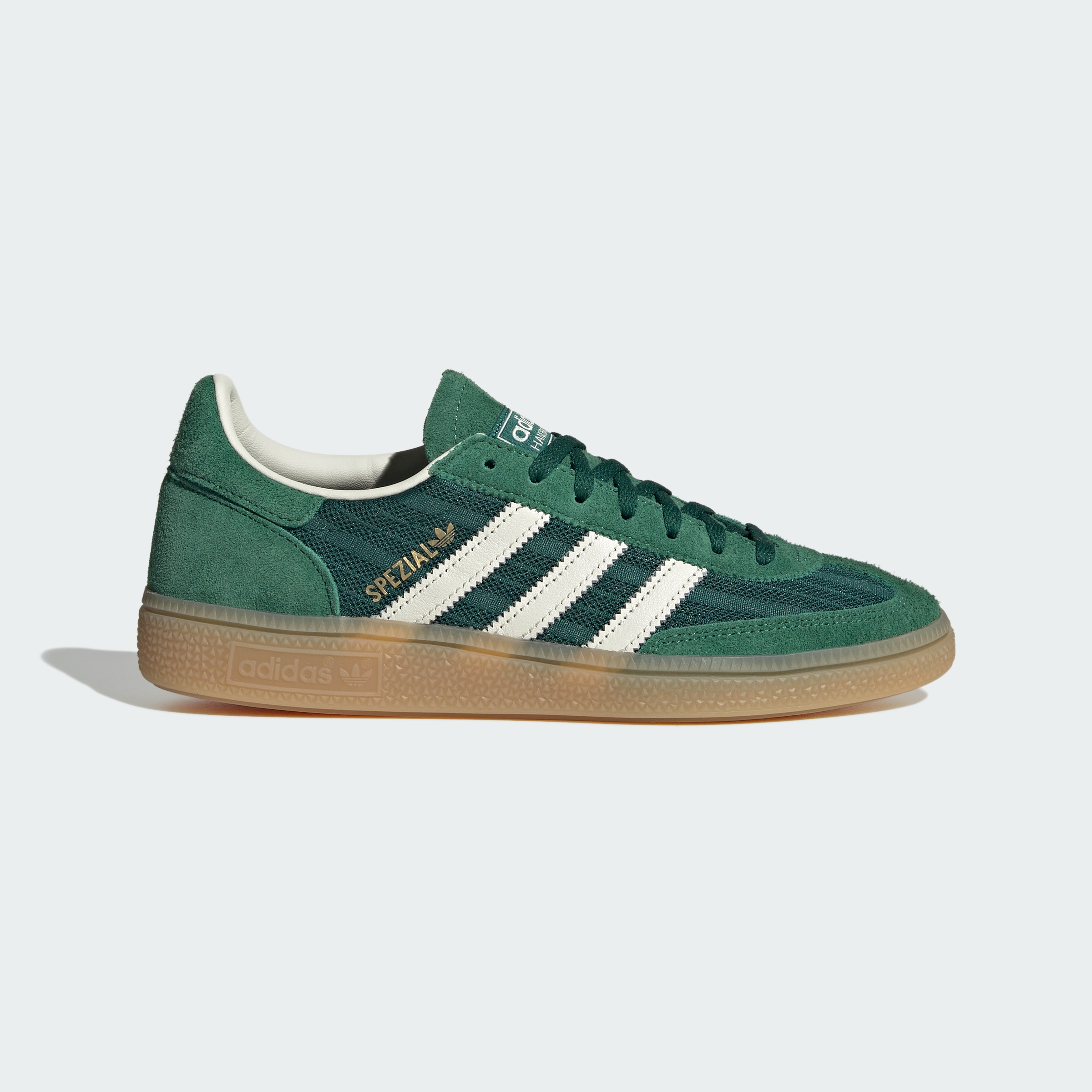 adidas HANDBALL SPEZIAL SHOES - Collegiate Green / Off White / Blanch Green - View 3
