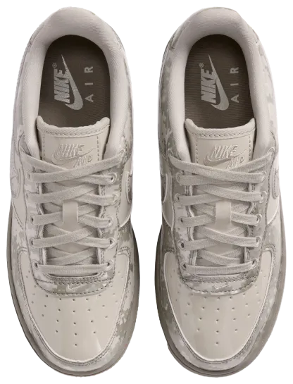 Nike Air Force 1 Low 童款 - Green/Lt Army/Dark Grey - Image 4