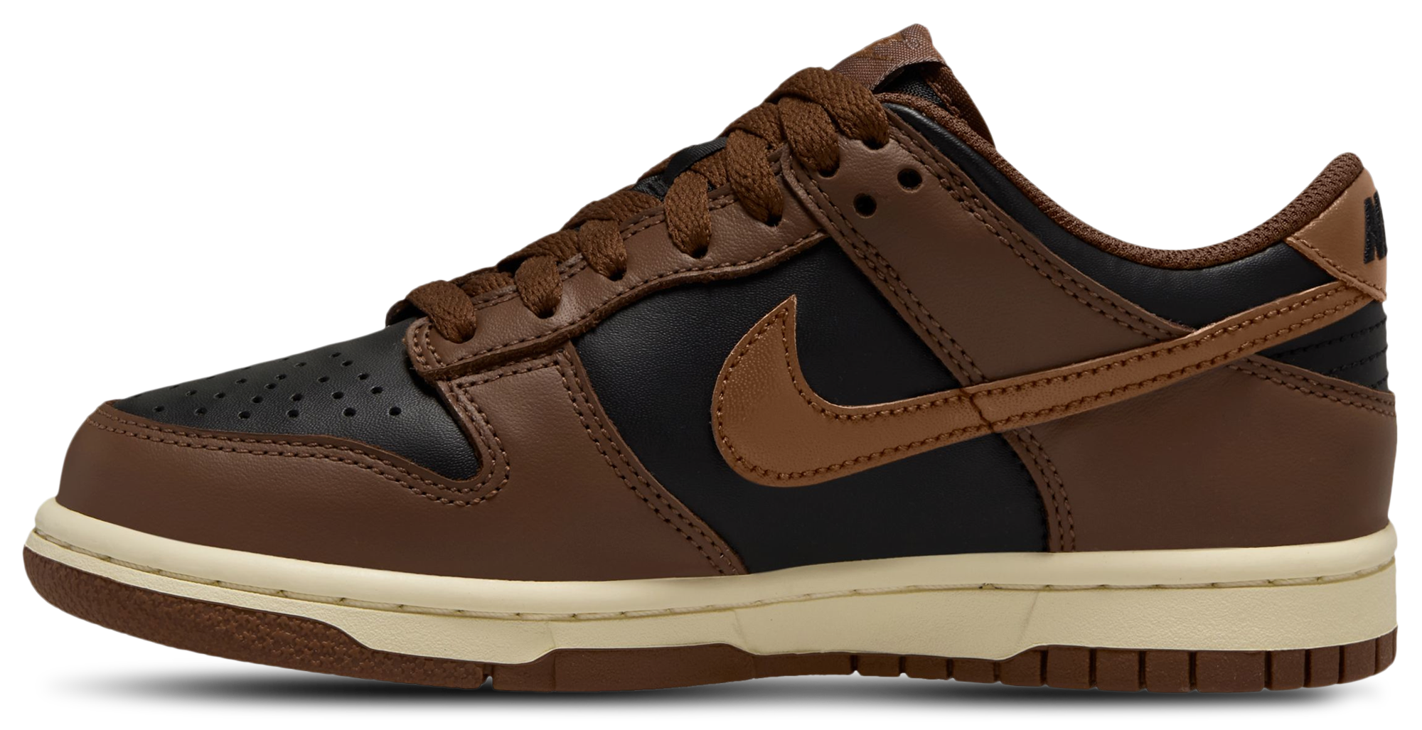 Nike Dunk Low - Kids - Black/British Tan - Image 2