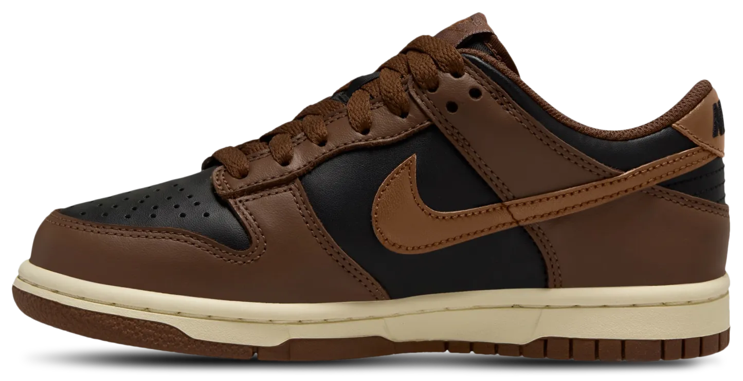 Nike Dunk Low - Kids - Black/British Tan - Image 2