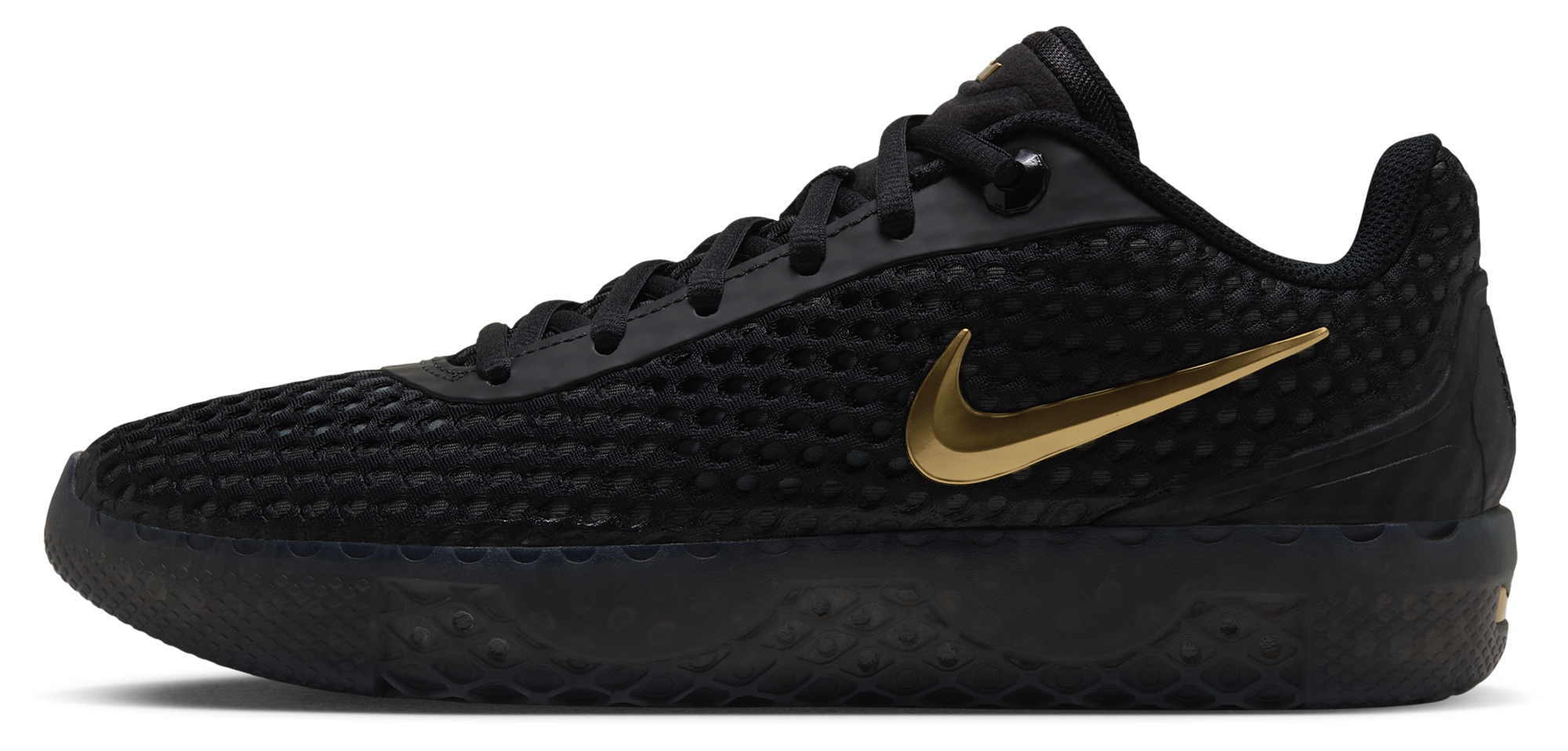 Nike Lebron Witness X - Black/Metallic Gold/Black - Image 2