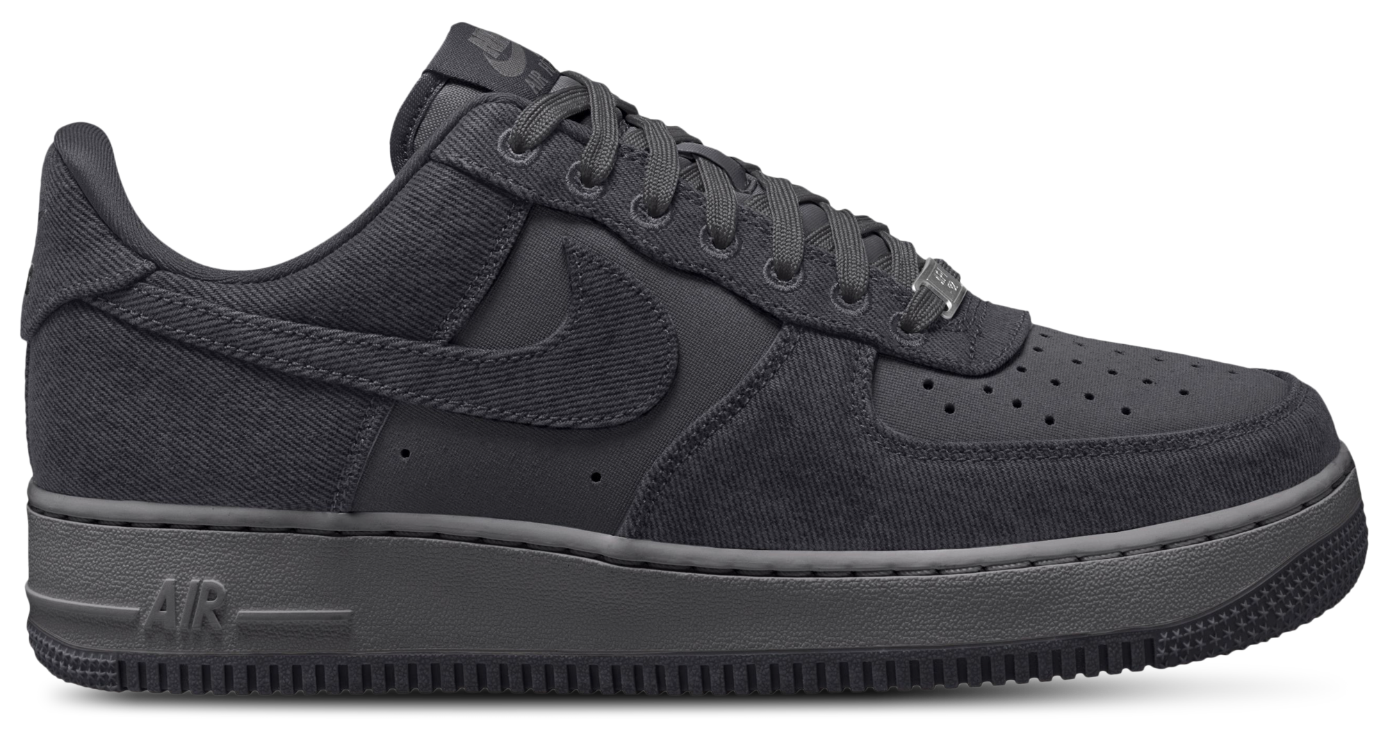 Nike Air Force 1 Low LE - Gray/Silver/Gray - Image 1