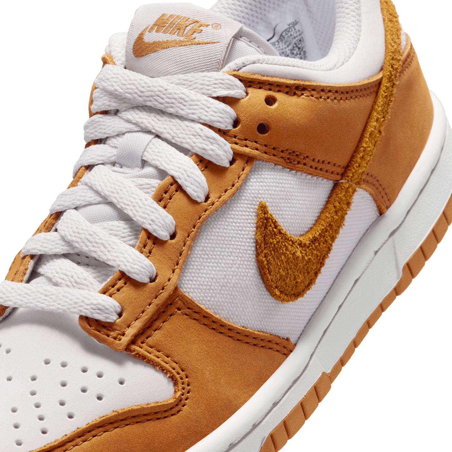 Nike Dunk Low SE 童款 - Desert Ochre/Vast Grey - Image 7