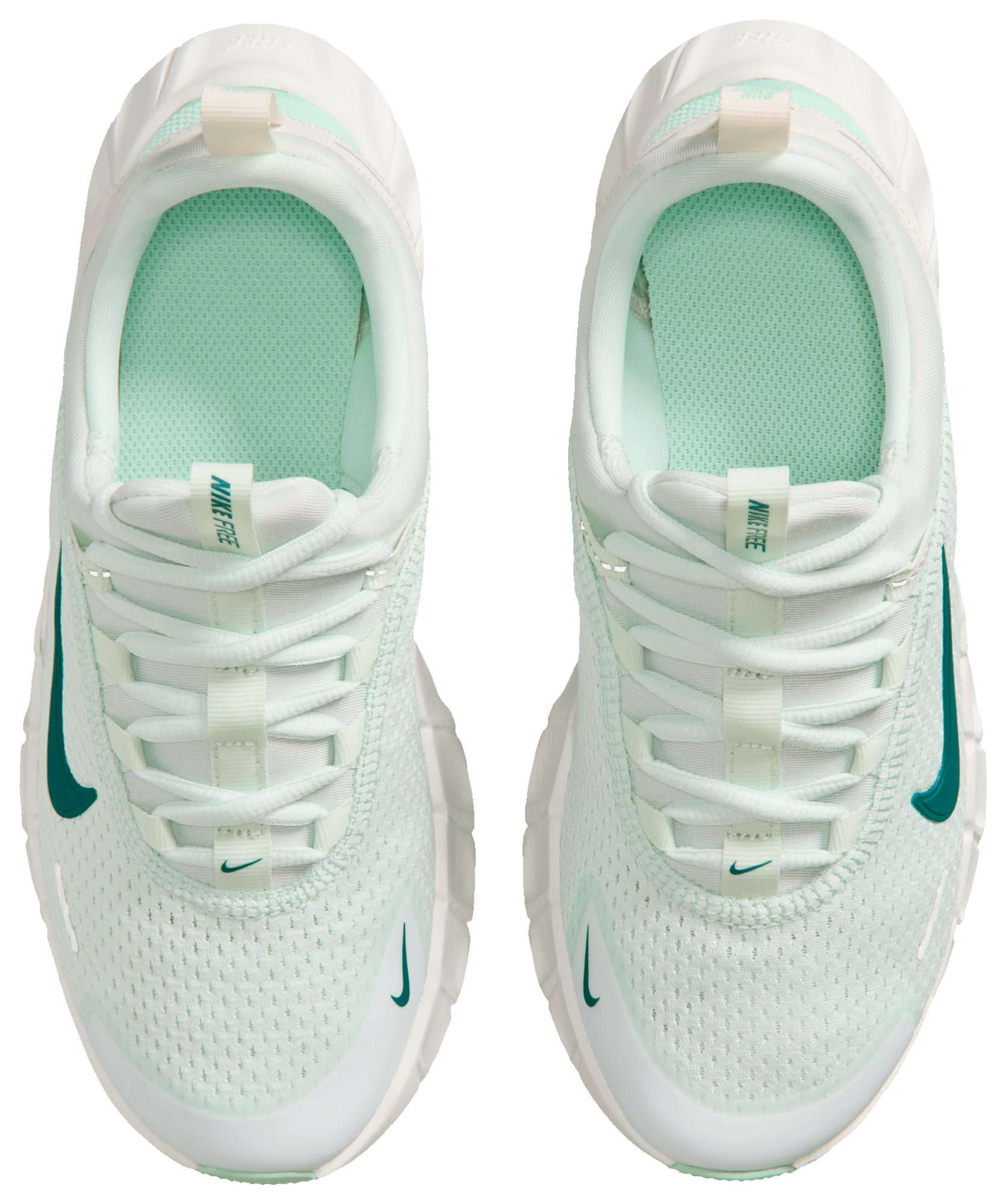 Nike Free Ride 童款 - Barely Green/Bright Spruce/Arctic Green - Image 4
